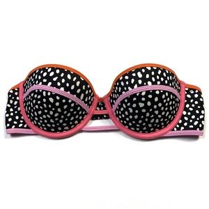 Victoria’s Secret Pebble Dot Bandeau Bikini Top